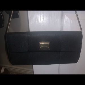Black Clutch w/ Chain